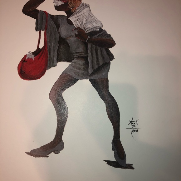 Annie Lee print 15x18 inch Is it just me? Vintage - Picture 3 of 3